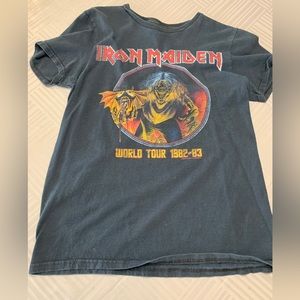 Iron Maiden band tee